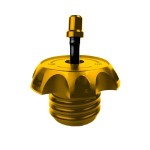 HeinzBikes HeinzBikes, Performance vented gas cap. Gold