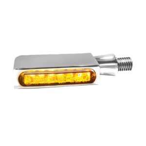 HeinzBikes HeinzBikes, Blokk Line LED turn signal. Chrome