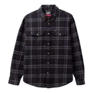 Loser Machine Company Loser Machine Step up flannel shirt black