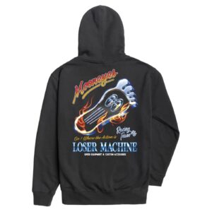 Loser Machine Company Loser Machine Red Hot hoodie black