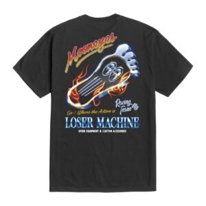Loser Machine Company Loser Machine Red Hot t-shirt black