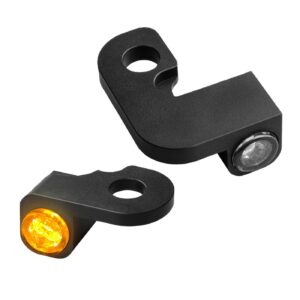 HeinzBikes HeinzBikes, Nano below bar turn signals. Black no PL