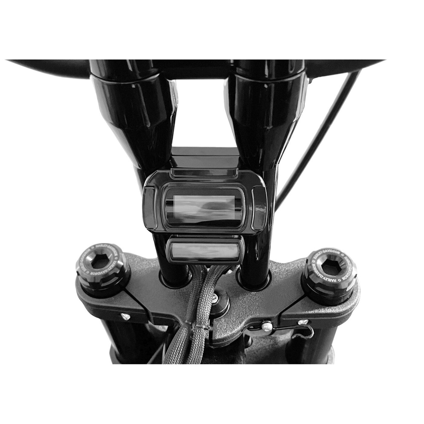 HeinzBikes HeinzBikes, 'square' style digital gauge mount. Black