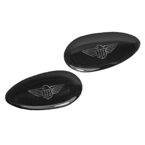 HeinzBikes HeinzBikes, fender strut hole covers 3M. Black