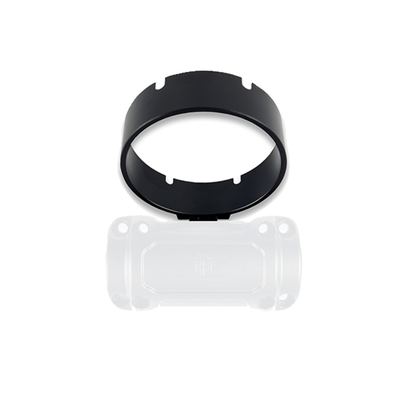 HeinzBikes HeinzBikes, round 4" gauge mount. Black - Image 2