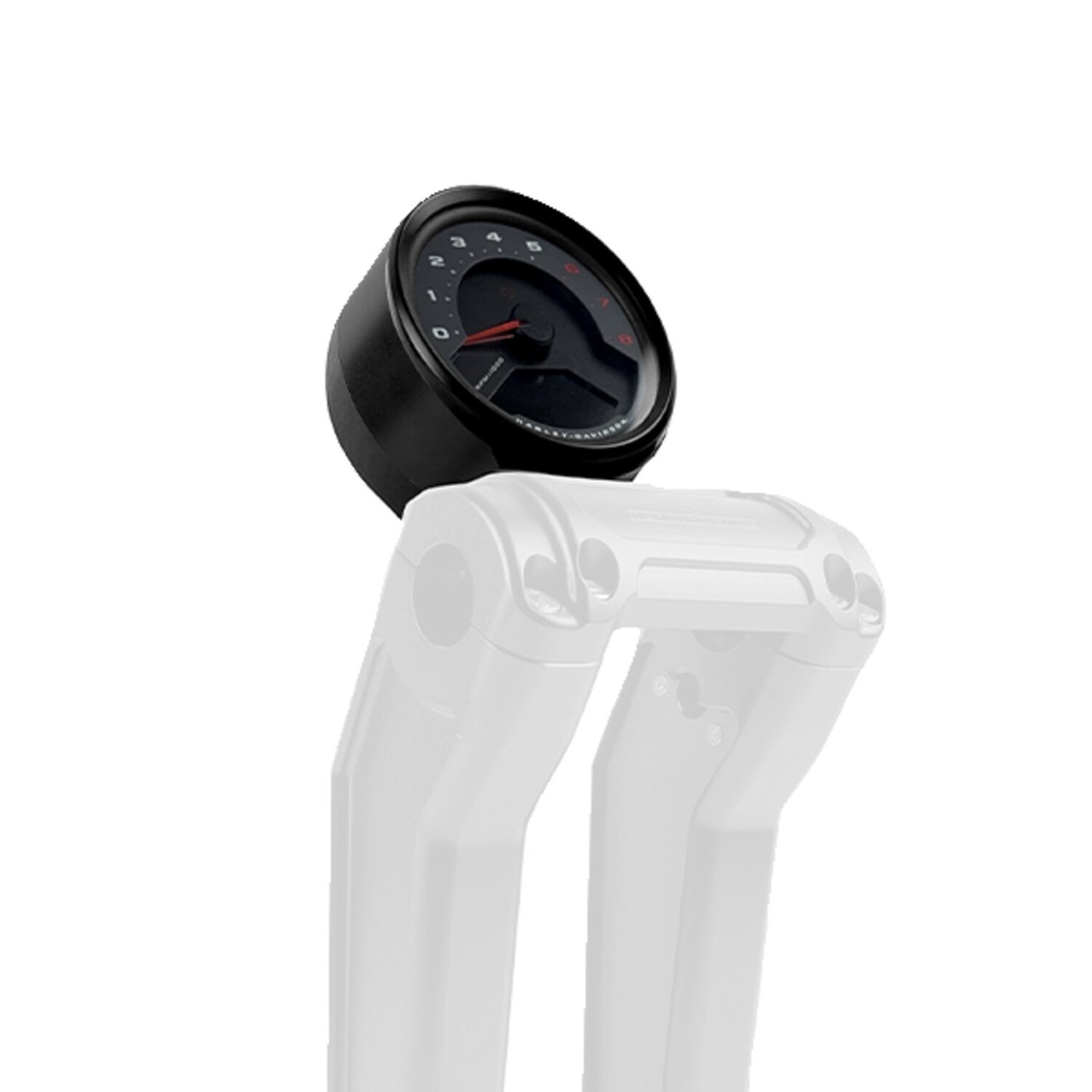 HeinzBikes HeinzBikes, round 4" gauge mount. Black