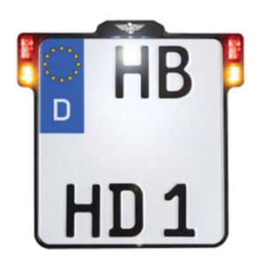 HeinzBikes HeinzBikes, All-In-One license plate bracket with taillight