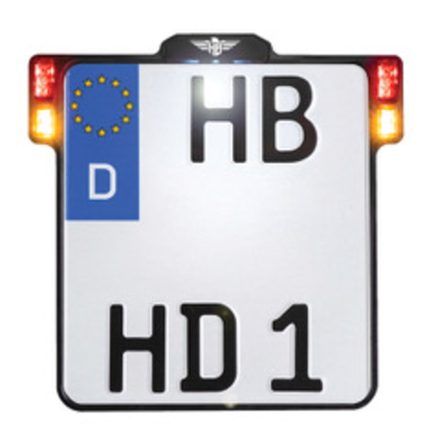 HeinzBikes HeinzBikes, All-In-One license plate bracket with taillight