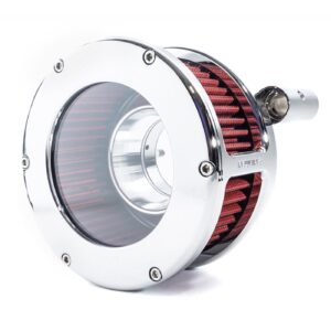 Feuling Feuling, BA air cleaner kit. Chrome. Clear cover