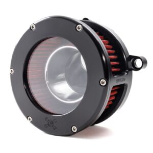 Feuling Feuling, BA air cleaner kit, Black. Clear cover