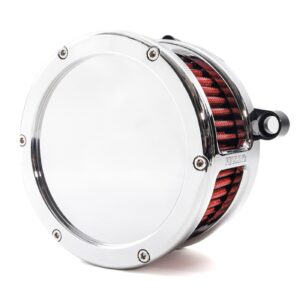 Feuling Feuling, BA air cleaner kit, Chrome. Solid cover