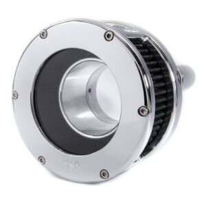 Feuling Feuling, BA air cleaner. Chrome. Black filter. Clear cover