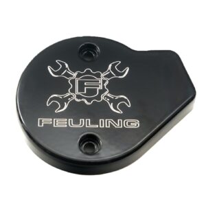 Feuling Feuling, timer cover. Gear Cross Wrench. Black CC