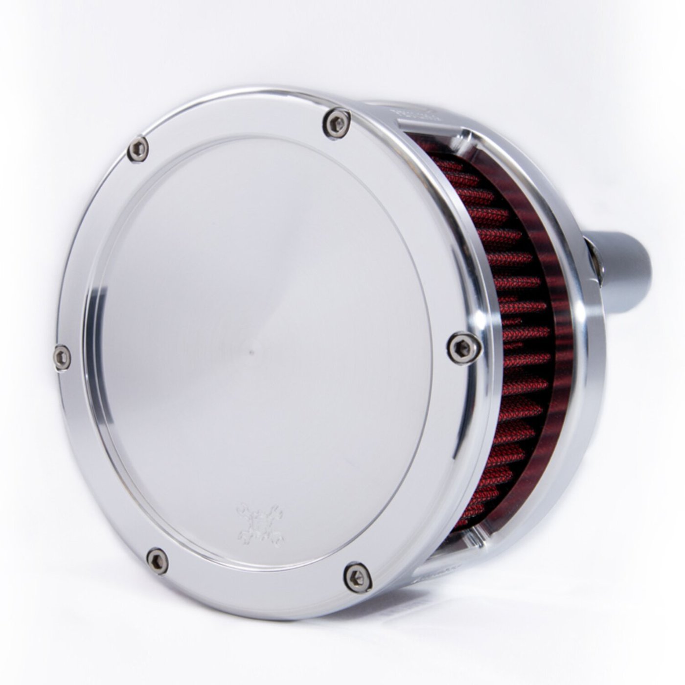 Feuling Feuling, BA air cleaner. Raw. Red filter. Solid cover