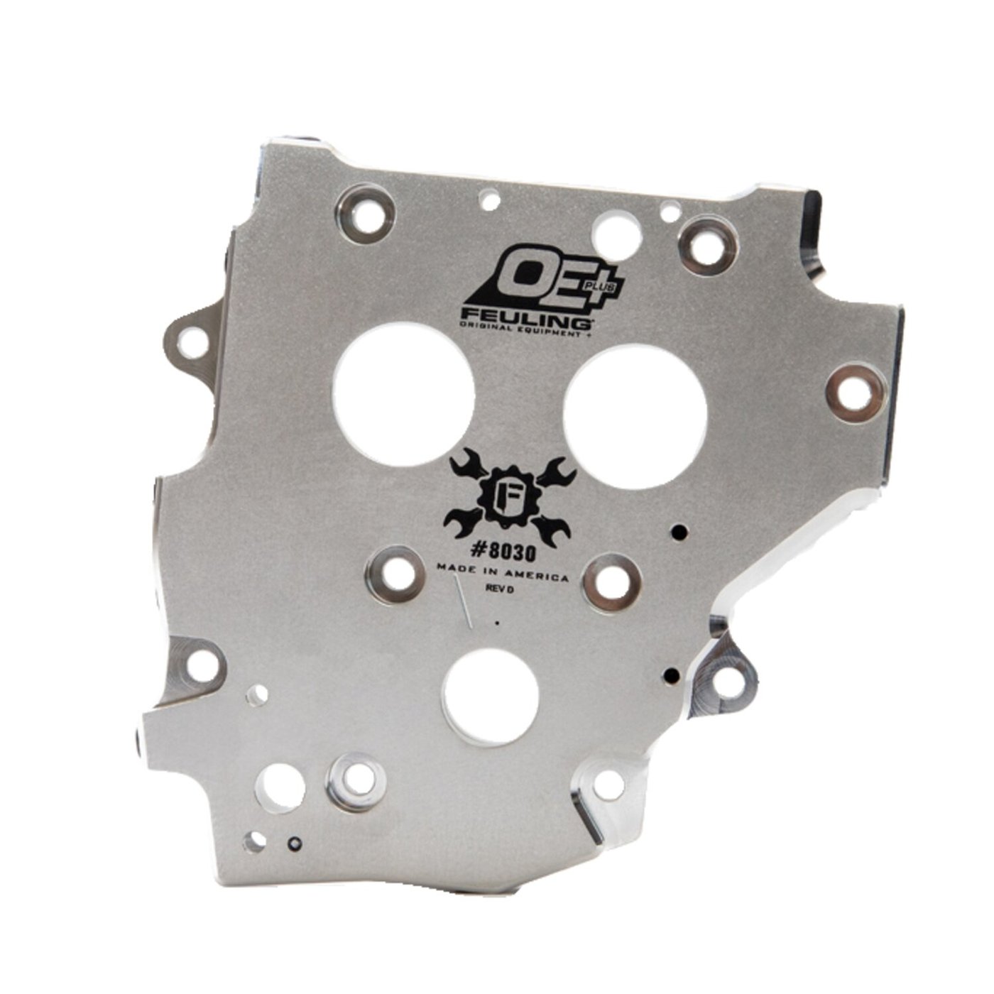 Feuling Feuling, OE+ cam support plate. Gear Drive