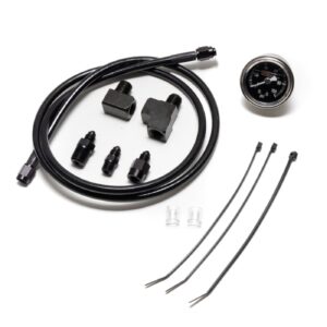 Feuling Feuling, remote oil pressure gauge kit. Black