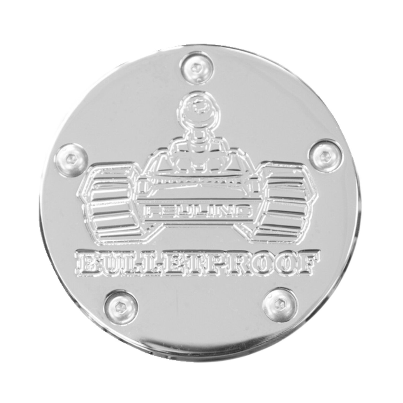 Feuling Feuling, point cover. Tank logo. Chrome