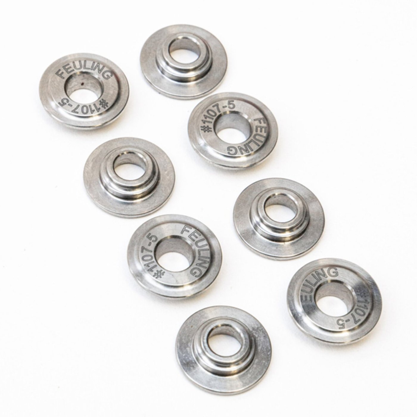 Feuling Feuling, M8 titanium top valve spring collar set +.050"