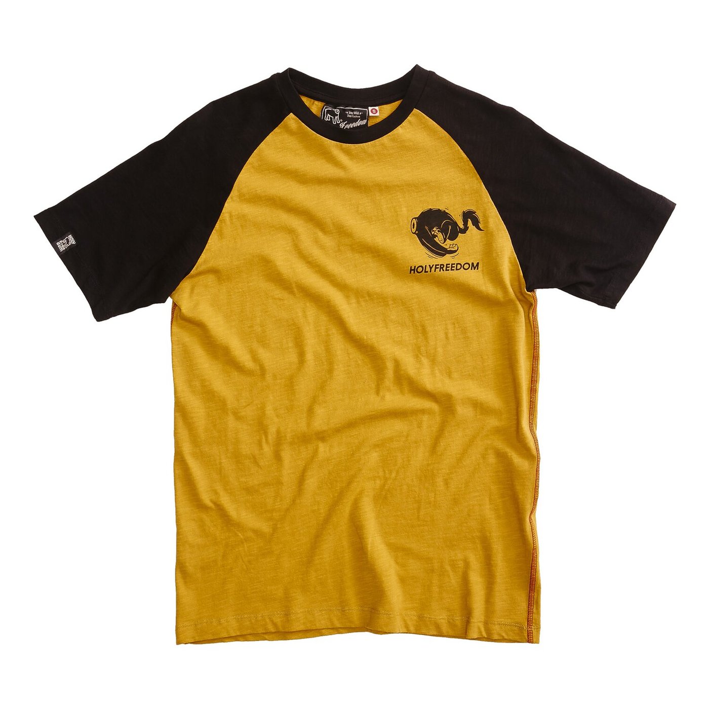 Holy Freedom Holy Freedom Shoeles Joe t-shirt yellow - Image 2