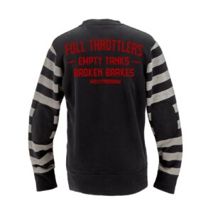 Holy Freedom Holy Freedom Fullthrottlers sweatshirt black/white