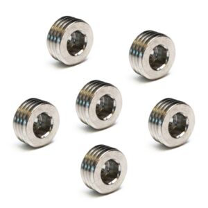 Feuling Feuling, crankcase drain plug, shorter 0.265" (6-pk)