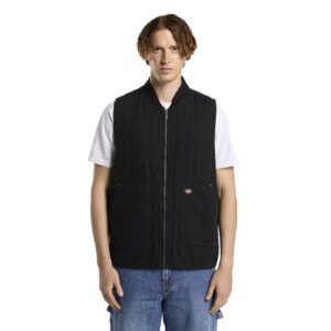 Dickies Dickies Quilted Canvas vest black