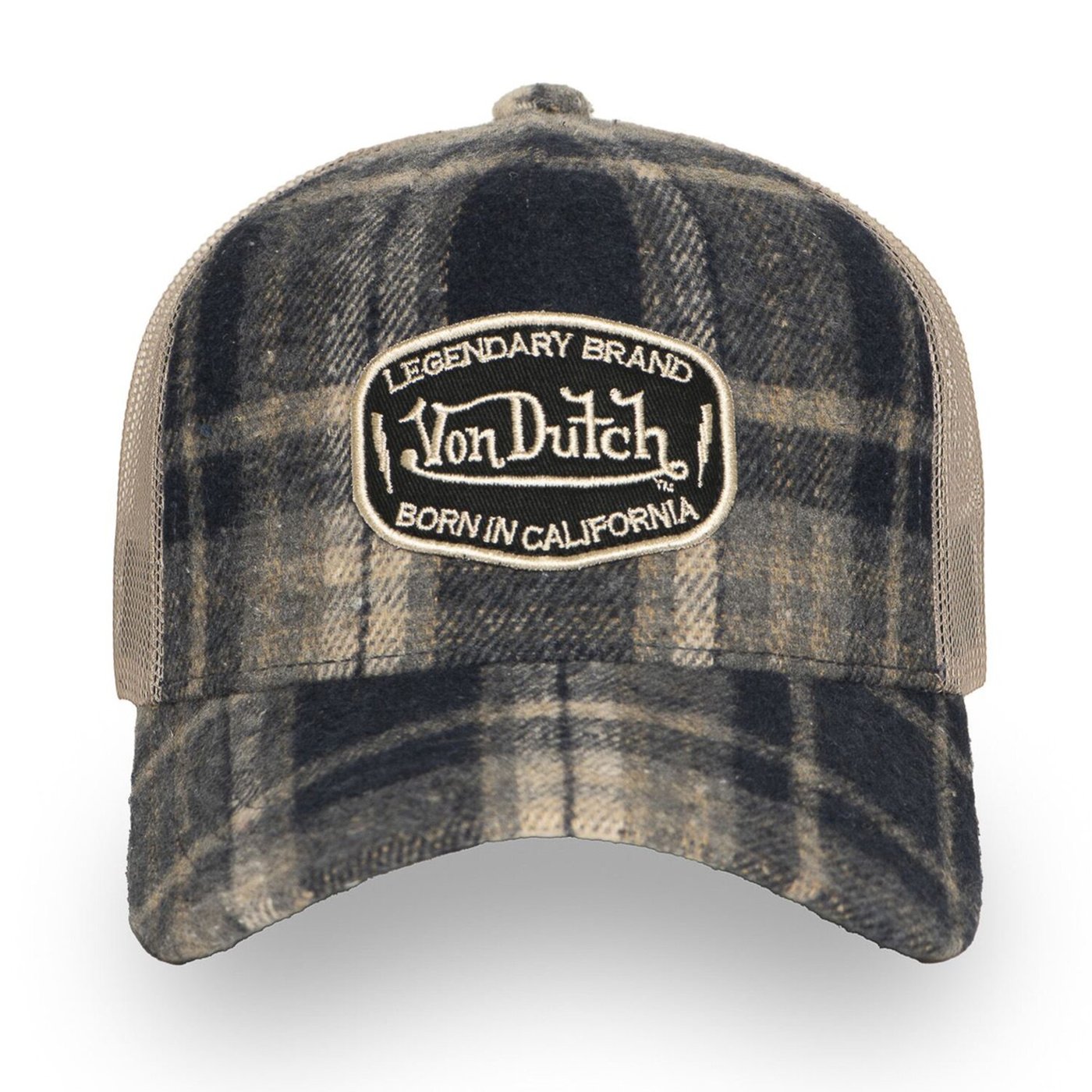 Von Dutch Von Dutch Carreaux cap gray - Image 2