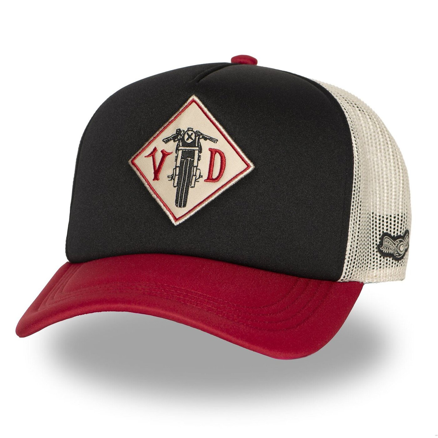 Von Dutch Von Dutch Foam Motorcycle cap black/red/white