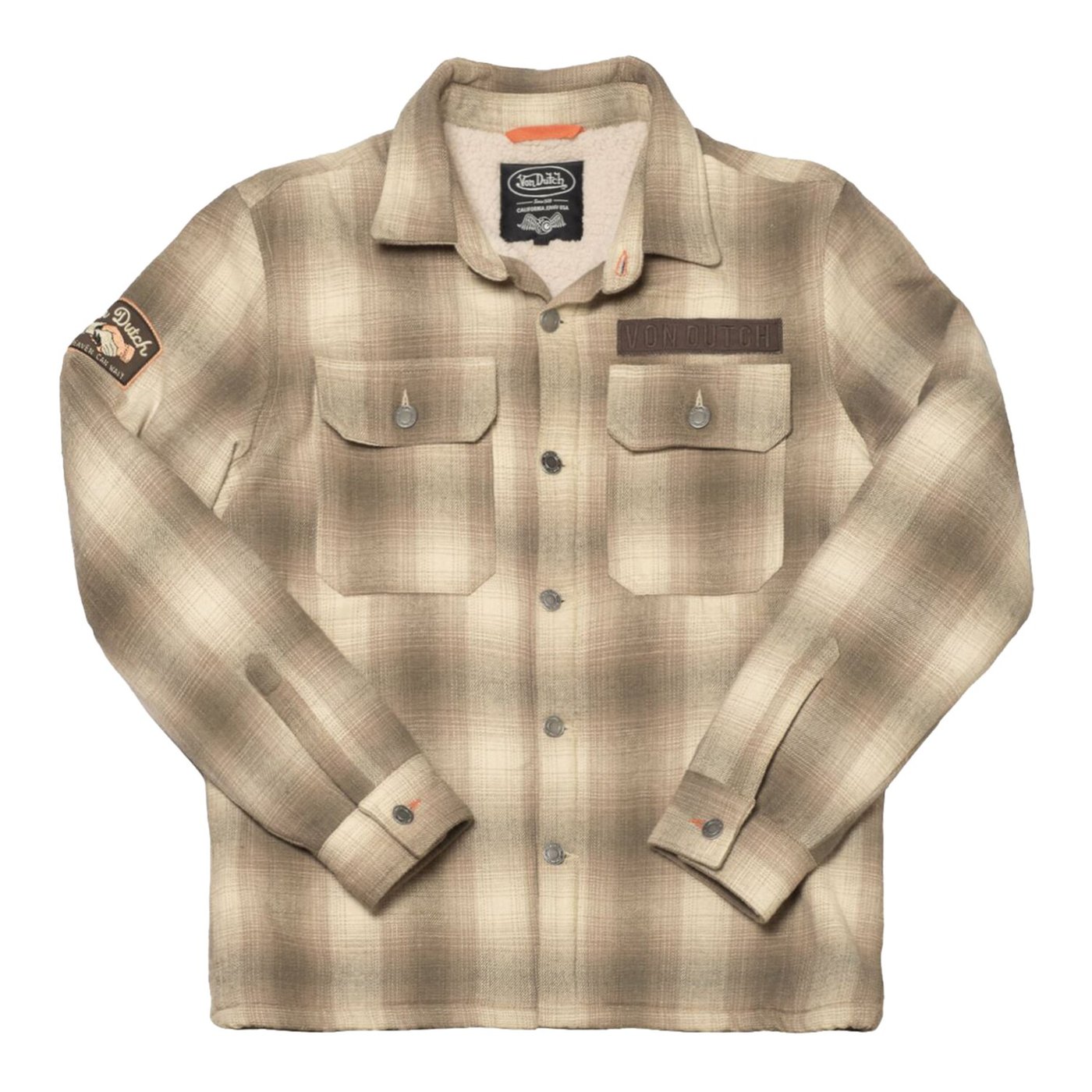 Von Dutch Von Dutch Heaven shirt brown