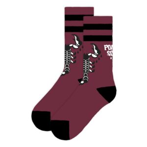 American Socks American Socks Poison Soul Mid High socks red