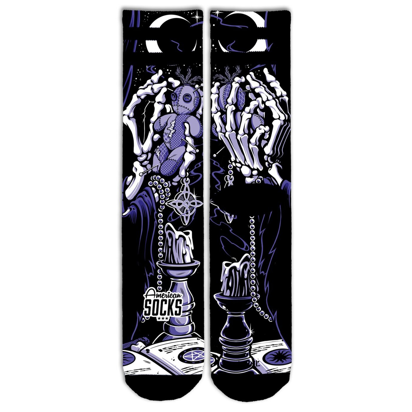 American Socks American Socks Vodoo Signature socks purple - Image 2