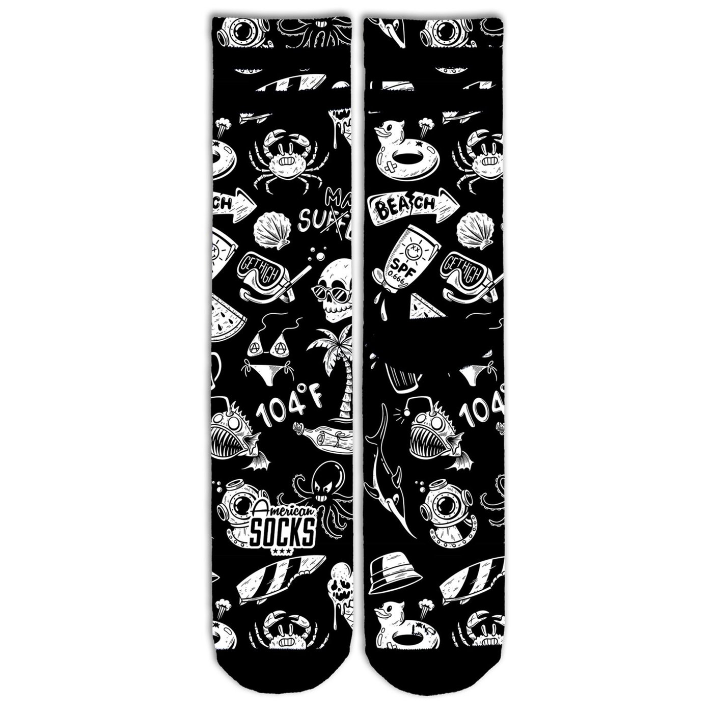 American Socks American Socks Hella Hot Signature socks black - Image 2