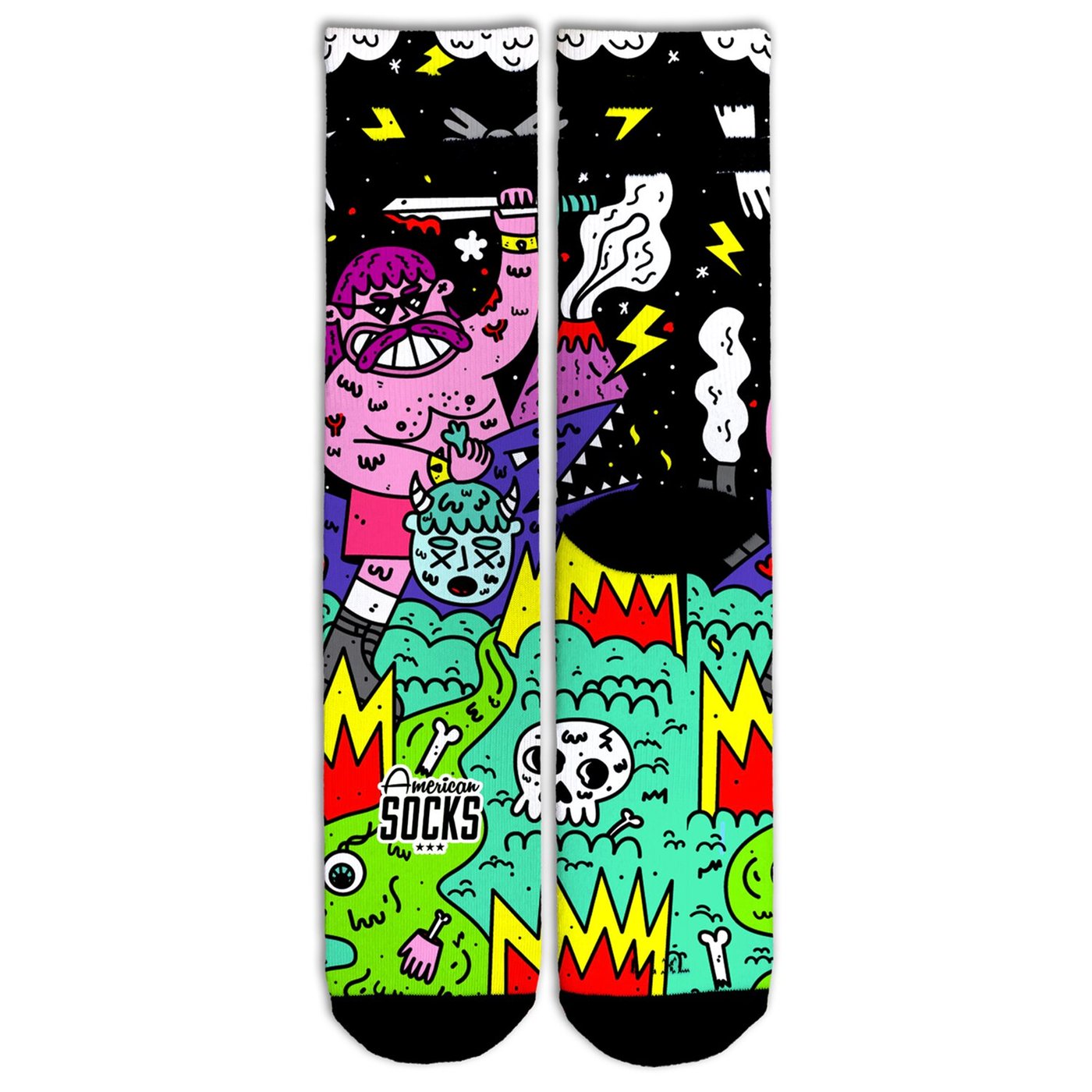 American Socks American Socks Barbarian Signature socks black - Image 2