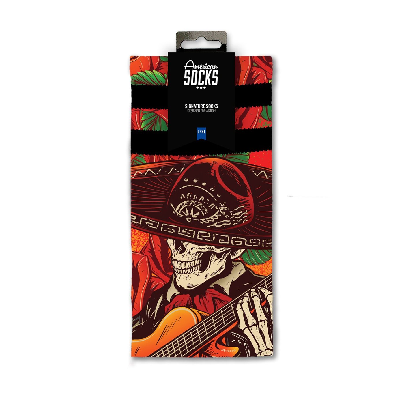 American Socks American Socks El Mariachi Signature socks red - Image 2
