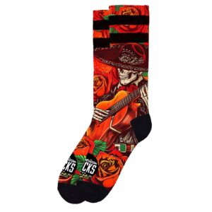 American Socks American Socks El Mariachi Signature socks red
