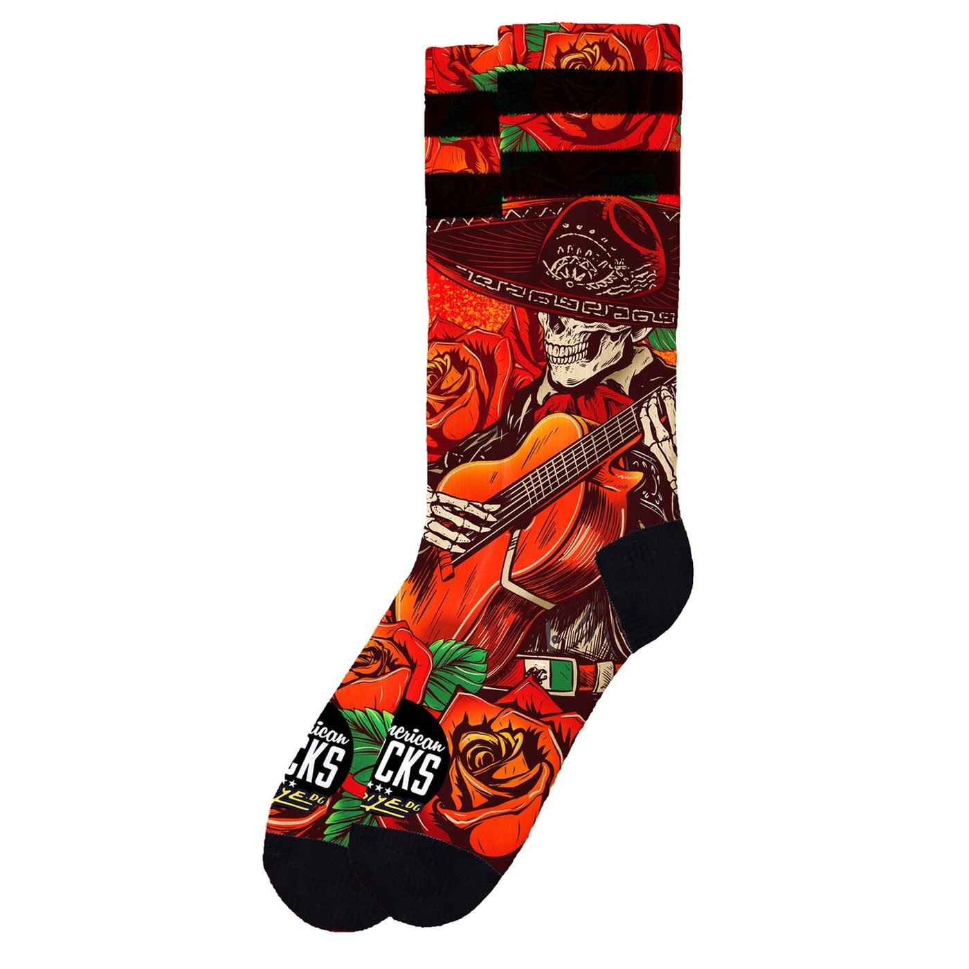 American Socks American Socks El Mariachi Signature socks red