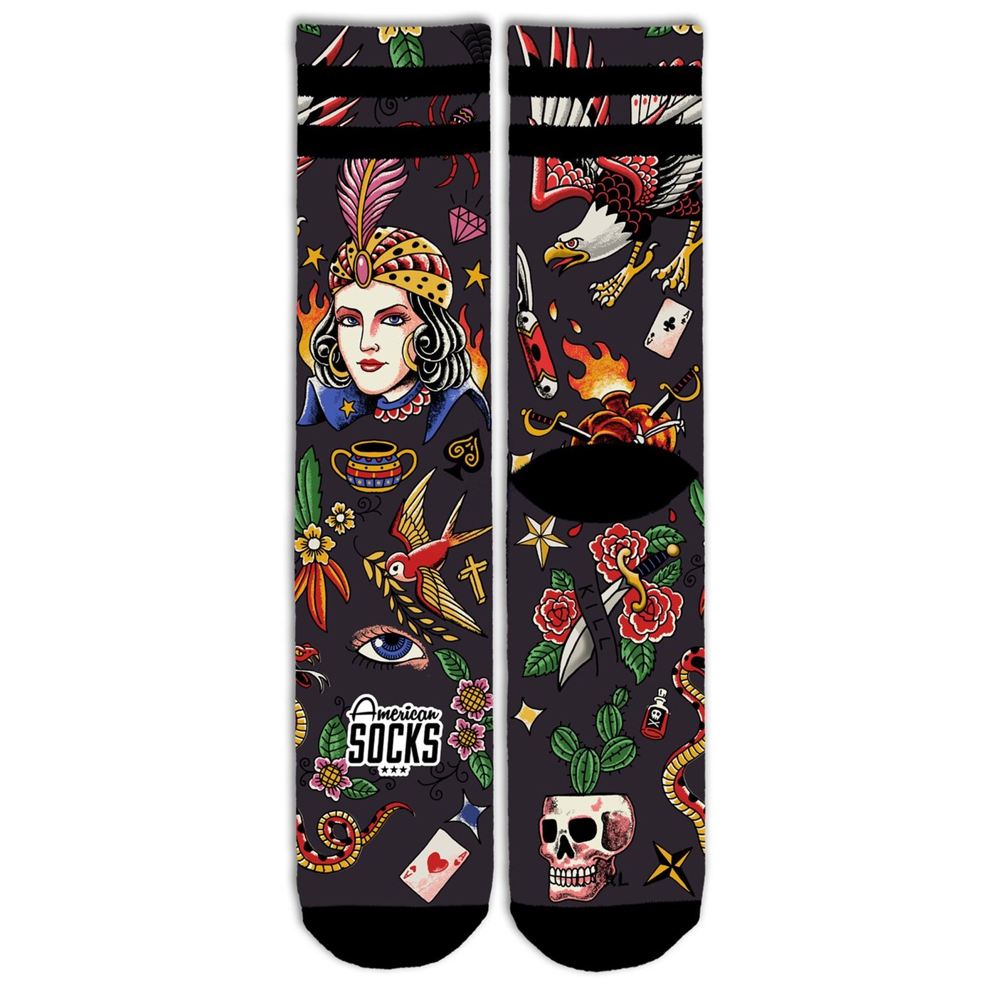 American Socks American Socks Sorcerer Signature socks black - Image 2