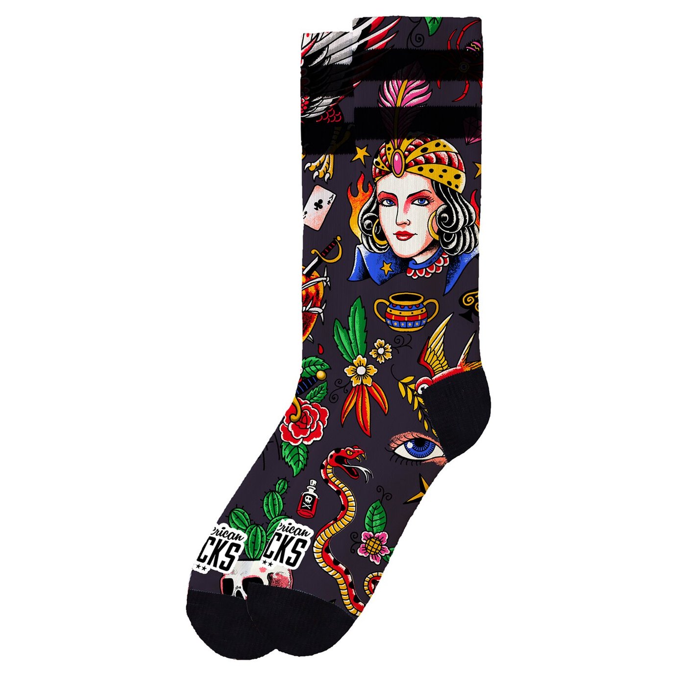 American Socks American Socks Sorcerer Signature socks black
