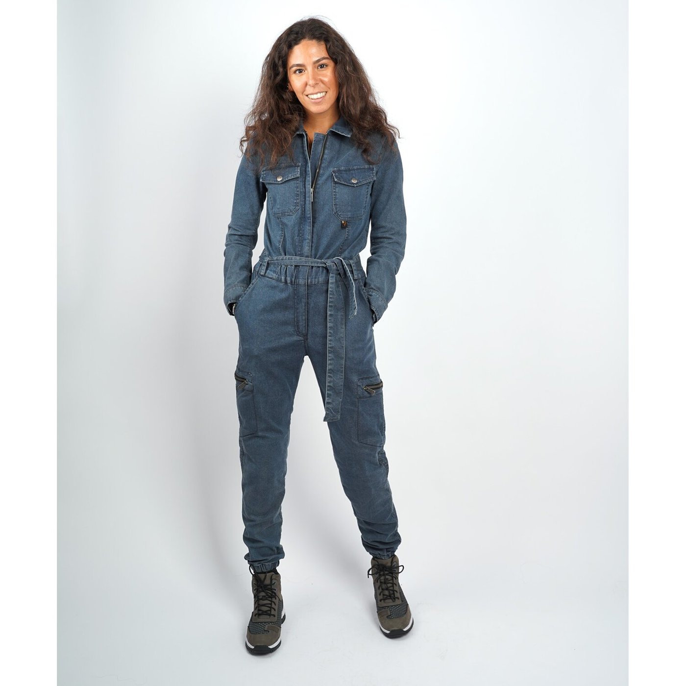 By City By City Black Hawk ladies overall denim - Image 2