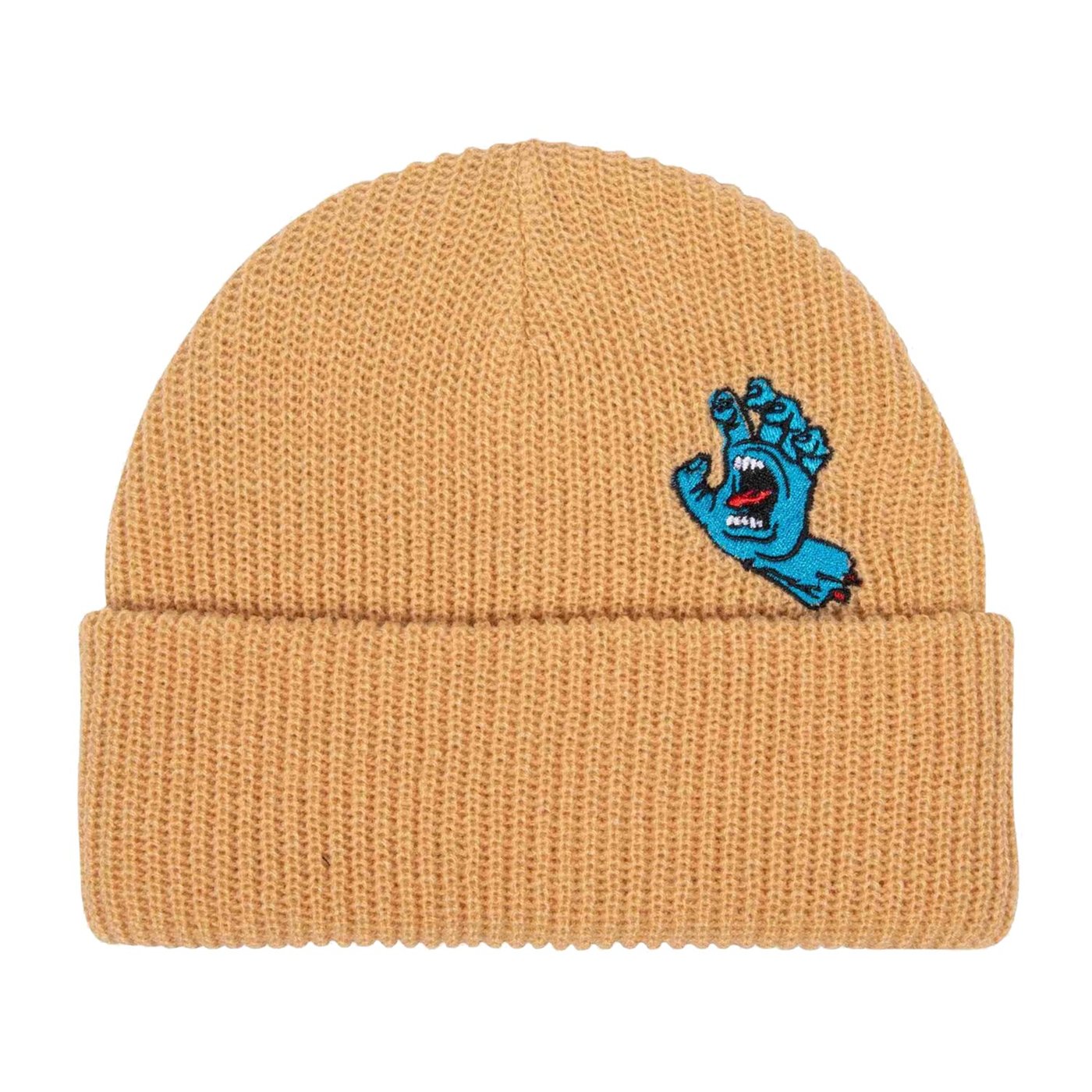 Santa Cruz Santa Cruz Screaming Mini Hand beanie wheat