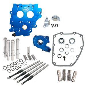 S&S S&S, Twin Cam cam chest kit - chain drive, no cams. Chrome
