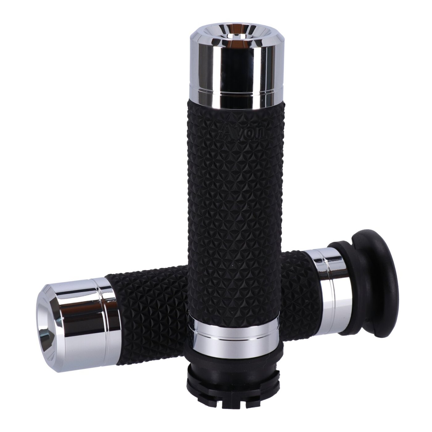 Avon Grips Avon Grips, K25 grips push-pull. Black chrome