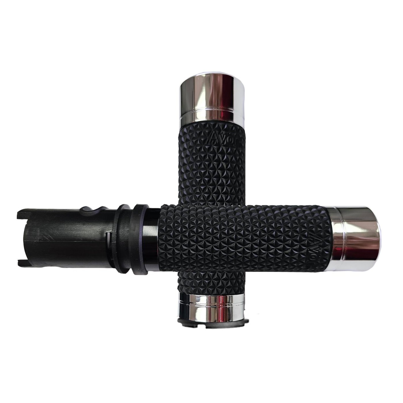 Avon Grips Avon Grips, K25 grips e-throttle. Black chrome