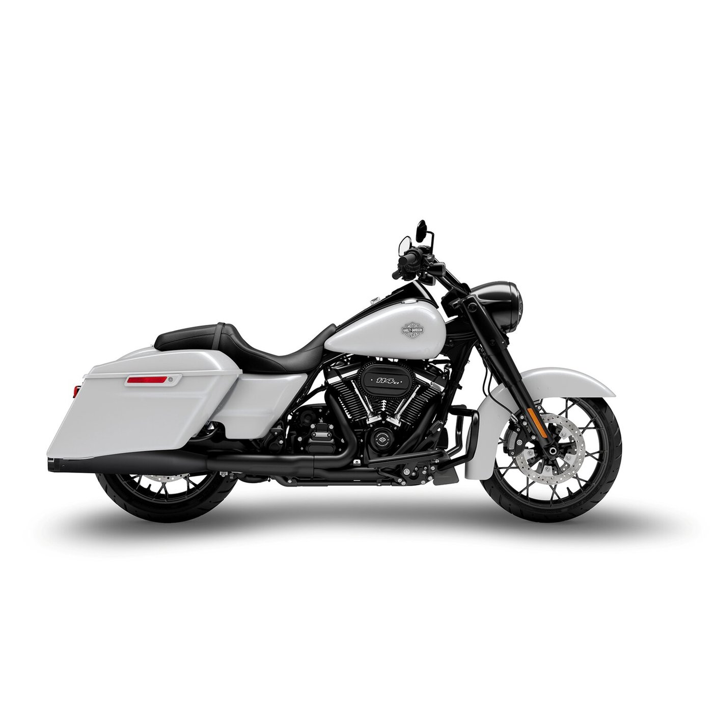 Zard Zard, FLHTK Slip-On mufflers set. Black stainless