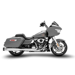 Zard Zard, FLHTK Slip-On mufflers set. Chrome stainless