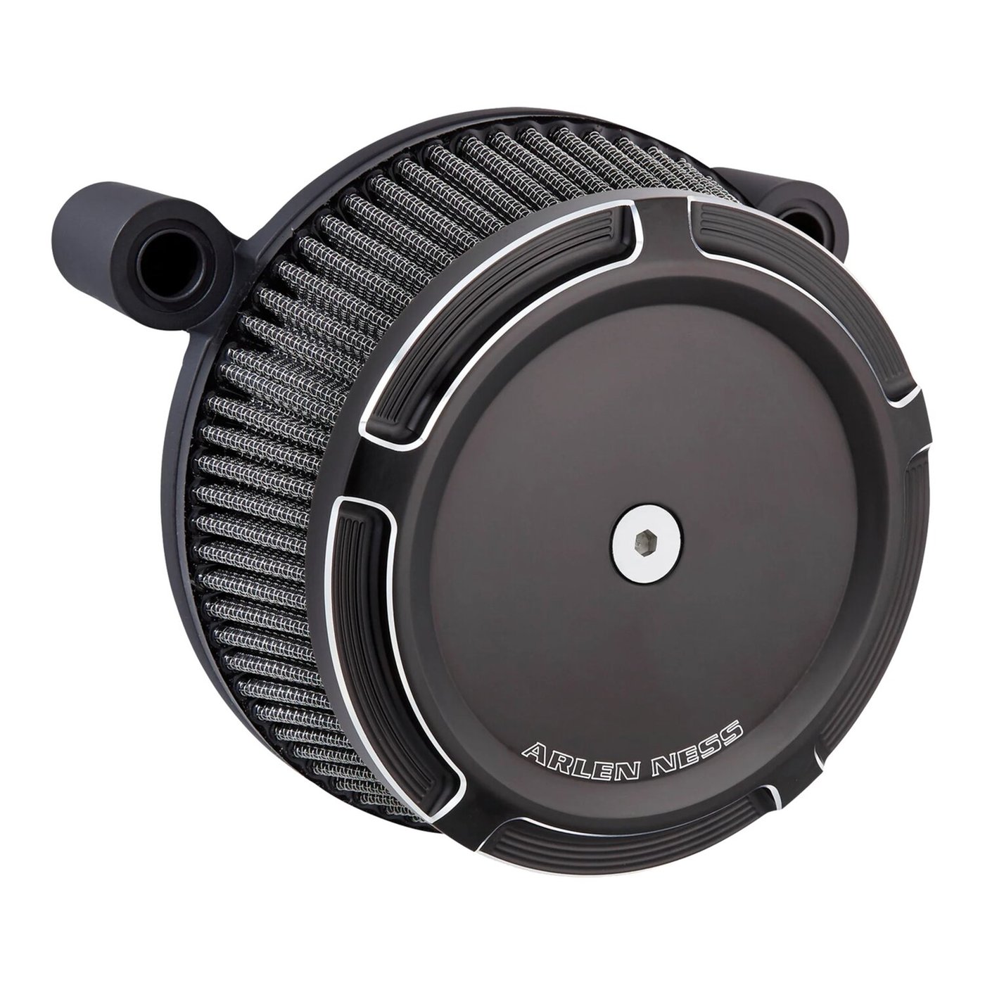 Arlen Ness Arlen Ness, Stage 1 Big Sucker air cleaner. Beveled Black