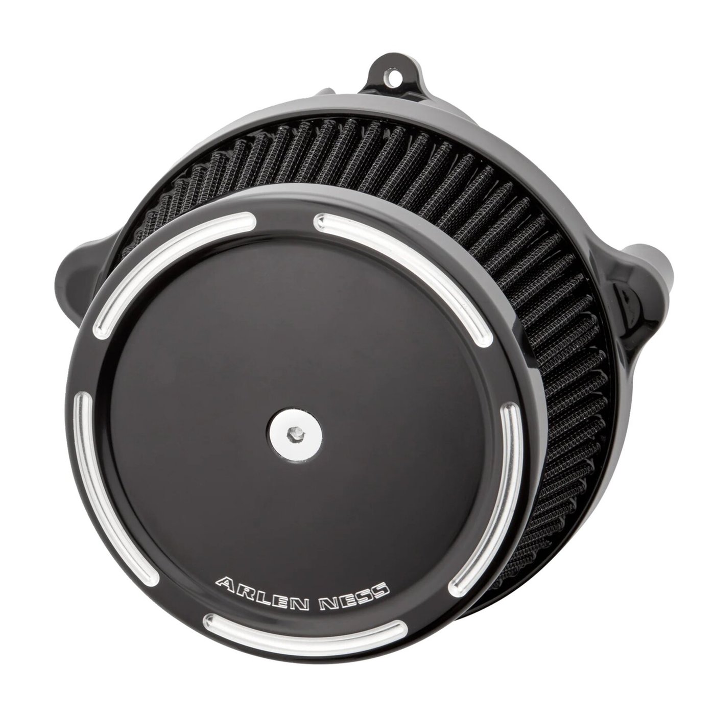 Arlen Ness Arlen Ness, Stage 1 Big Sucker air cleaner kit. Black S.T. - Image 2