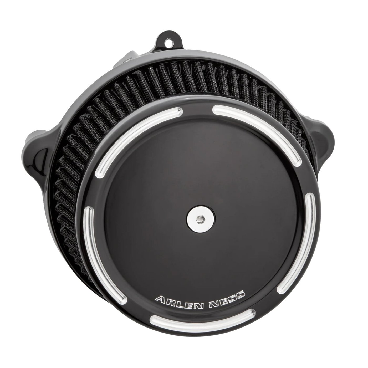 Arlen Ness Arlen Ness, Stage 1 Big Sucker air cleaner kit. Black S.T.
