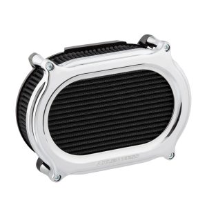 Arlen Ness Arlen Ness, Stage II Oval Upgrade air cleaner kit. Chrome