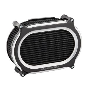 Arlen Ness Arlen Ness, Stage II Oval Upgrade air cleaner kit. Black CC